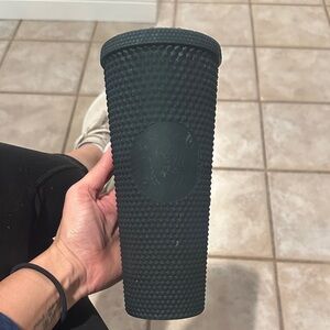 Matte Black Studded Tumbler